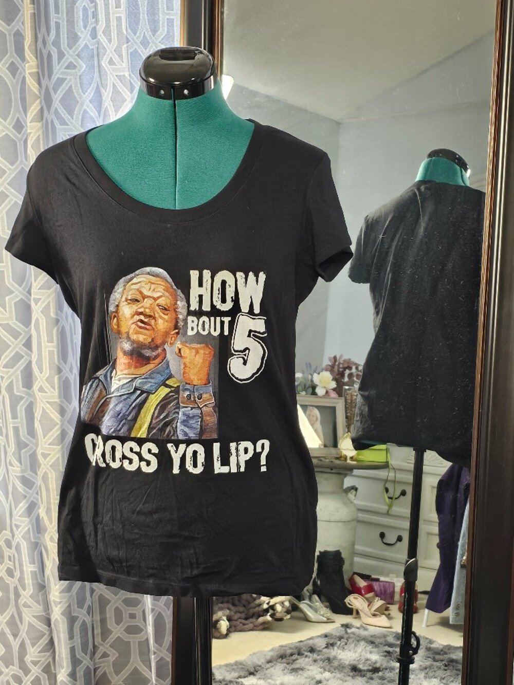 Bella Fred Sanford Graphic Tee, Size L